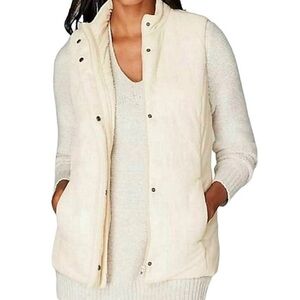J JILL velvety vest
